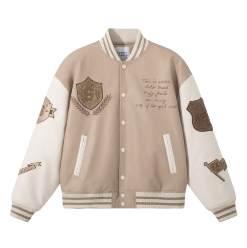 Holy Light College Varsity Jacket - Sanbai Studio